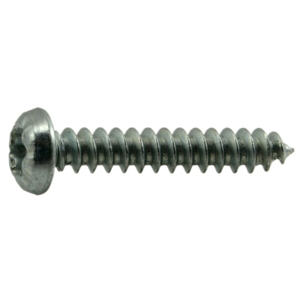 Midwest Fastener Sheet Metal Screw, #2 x 1/2 in, Zinc Plated Steel Pan Head Torx Drive, 50 PK 37044 - main